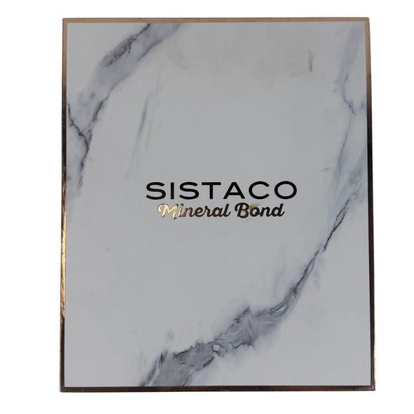 Sistaco Mineral Bond Nail Polish Starter Kit LED Lamp Powders Base Top Coats - Picture 1 of 4